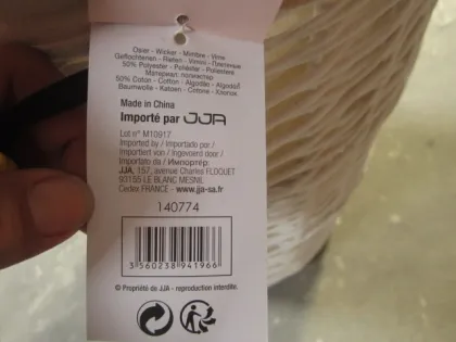 Panier linge inspection services locally inspect Guangzhou local inspection