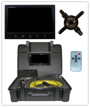 Video Camera Pipe Inspection Camera 9 Inch TFT Color Monitor