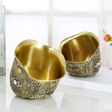 Customized Metal Trash Can for Bar and KTV Decor