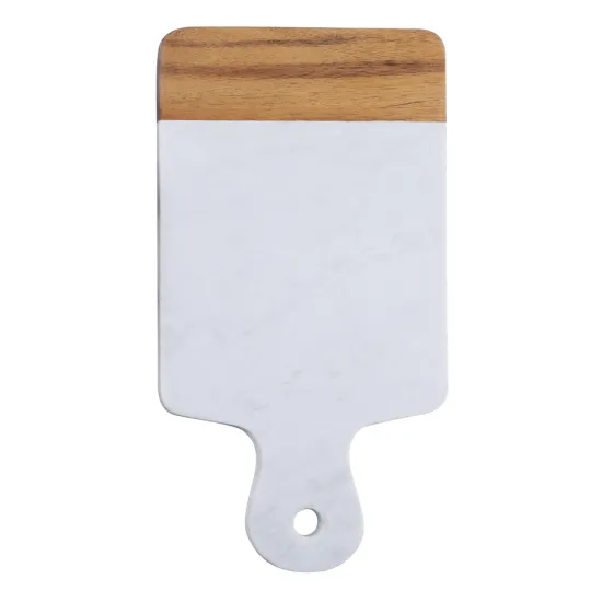 Marble cutting board with handle