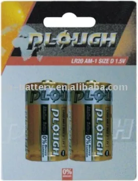 Super Alkaline Battery D size LR20