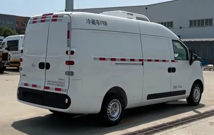 Maxus Dana V1 Electric Refrigerated Van 50 kwh L3H3 90kw 120kw Roof-mounted Front-mounted
