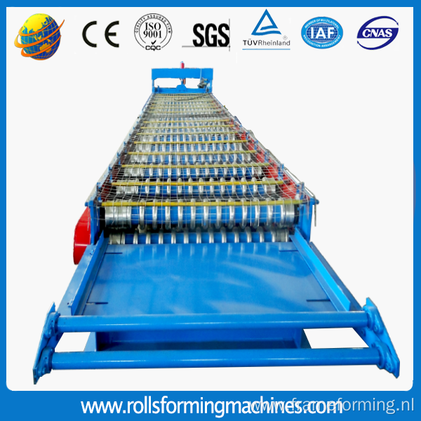 construction corrugated sheet roll forming machine