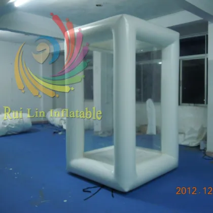 W710 Inflatable money booth cash cube money machine