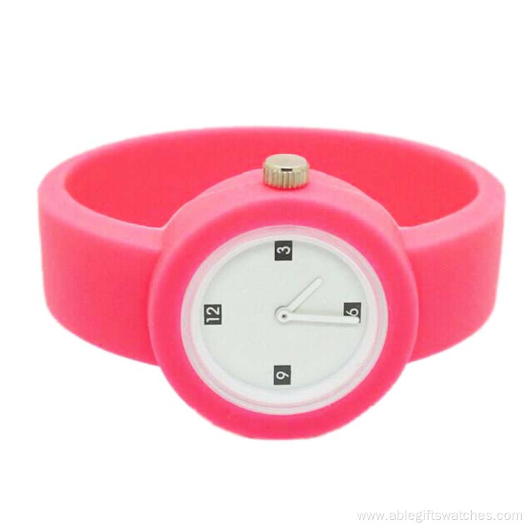 New Arrival Kids Silicone Band Wristwatch