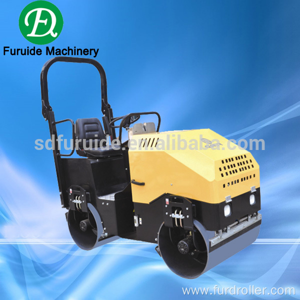 Super quality double dum 2 ton vibratory roller compactor (FYL-900)