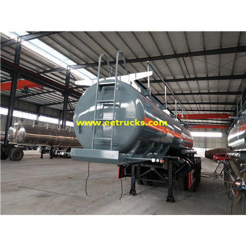 20T 18CBM Sulfúrico Acid Trailer Tanks