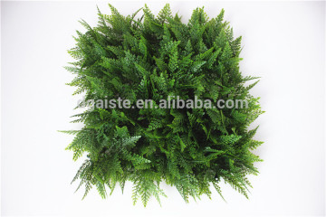10x10 inches decorative home decor artificial plastic nylon green grass Persian Fern woodbox door car mat EDC16002 14