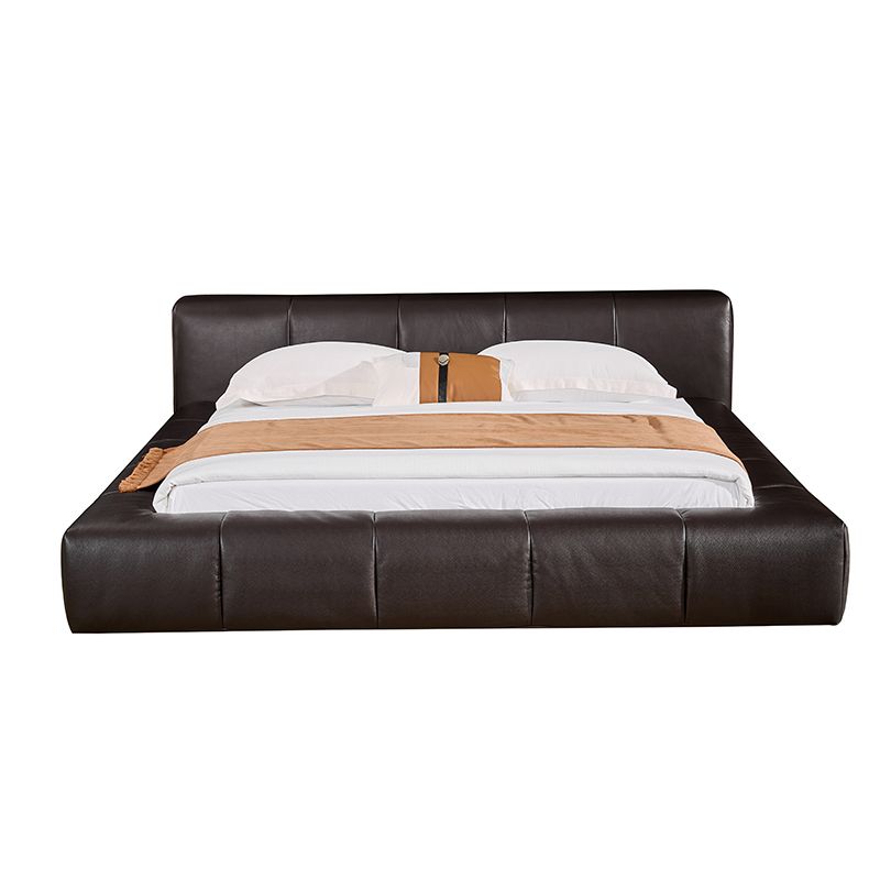 Pixel Leather Bed - Side View