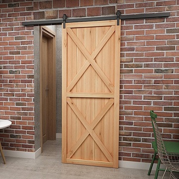 American-Style Soundproof Sliding Timber Barn Doors