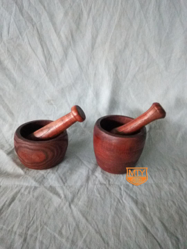 WOODEN MORTAR