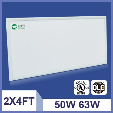 Zero Compliant Rate cUL DLC UL 2x4ft 50w slim led light panel