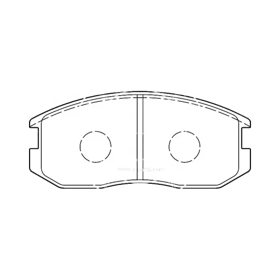 SDCX Premium Disc Brake Pad D535-7417 for Mitsubishi Mirage/Lancer