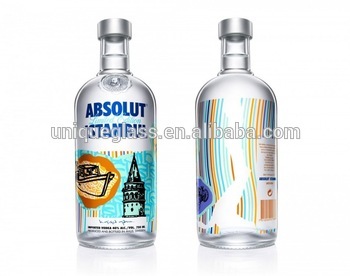 700ml frosted glass bottle