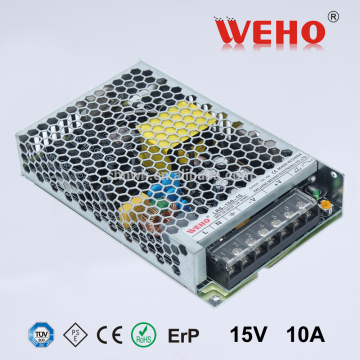 WEHO neues Design 150W Transformator AC 220V DC 15V Netzteil