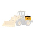 impact resistant hoods wheel covers for wheel loaders