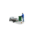 Flatbed electric transport truck