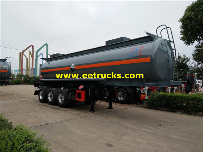 20000 Liters Tri-axle H2SO4 Transport Trailer Tanks