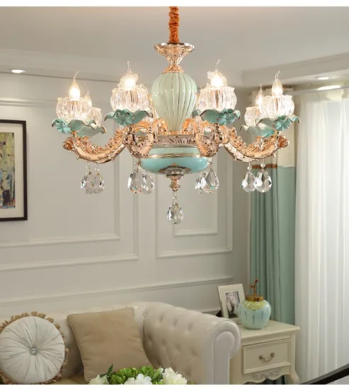 Modern European Style Chandelier for Living Room, Dining Room, and Bedroom