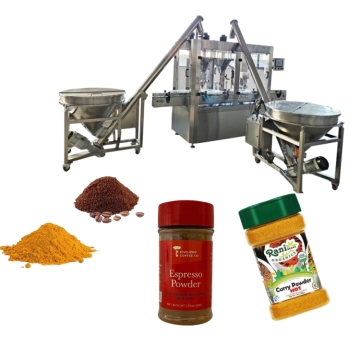 WB-FX2 Multi-functional Powder Bottling Filling and Capping Machine