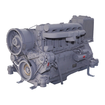Air-Cooled Diesel Engine Assembly for Construction Machinery - Style 6 Cylinders F6L914 Deutz Engines