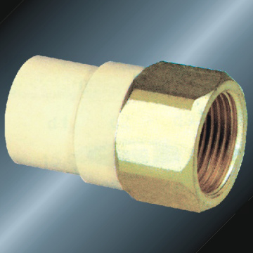 ASTM D2846 Pasokan Air Cpvc Female Adapter Brass