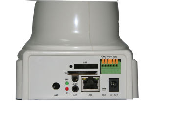Oem Ir Night Vision G.726 / G.711 1ch Line / Mic Cmos Wireless Ip Camera Hd For Car