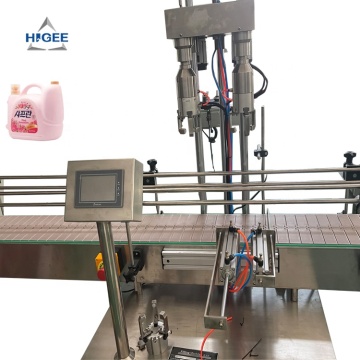 Automatic Laundry Detergent Capping Machine for Liquid Soap and Detergent Bottles (7.8L)