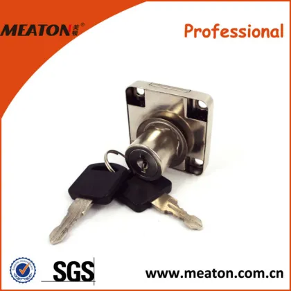 High quality two keys cabinet lock