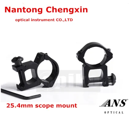 Hunting accessories 25.4mm rifle scopemount/21mm rails scope mount for hunting air gun