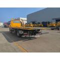 Dongfeng 2 ton truk trailer flatbed trailer