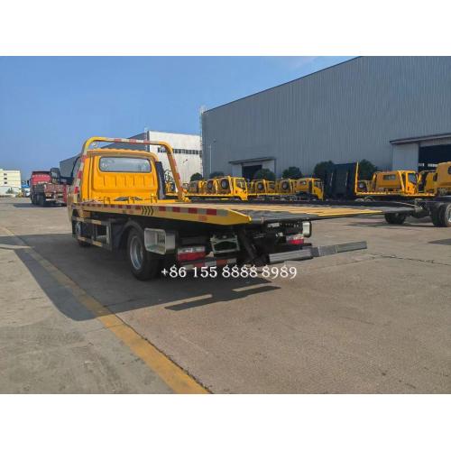 Dongfeng 2 Ton Flatbed Trailer Wrecker Truck