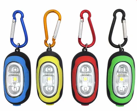 Portable COB Keychain Light Work Light with Carabiner