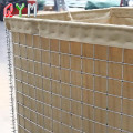 Gabion Boxen Defensive Barrieren Bastion Defensive Barrieren