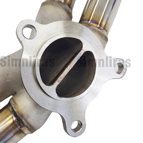 Nagłówka wydechowa nierówna nierdzewna nagłówek wydechowy pasuje do Subaru WRX i STI 15-21