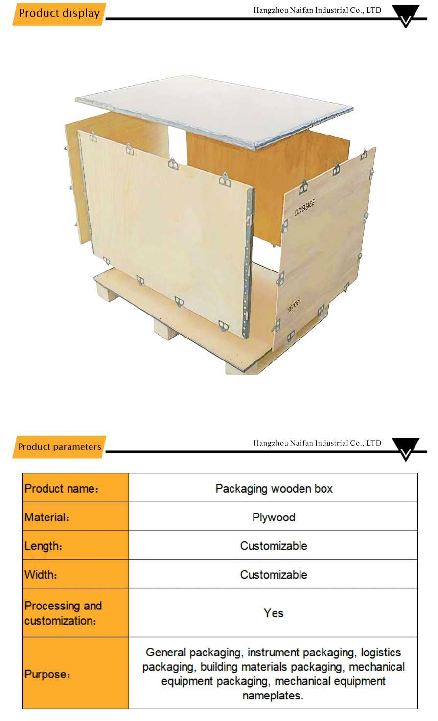 Non Fumigated Wooden Boxes