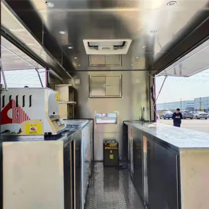 Korean style egg bread truck equipped