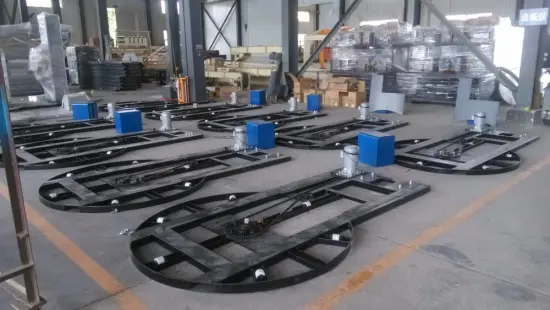 Turntable Carton Pallets Stretch Film Packing Machine