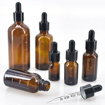Essential Oil Dropper Bottle with Secure Lid