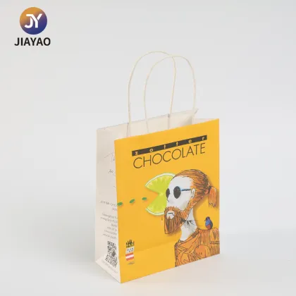 Elegant Print Paper Bags for Retail Gifts