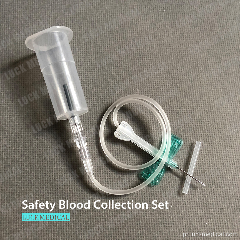 Segurança Coleta Blood Set Vacuette
