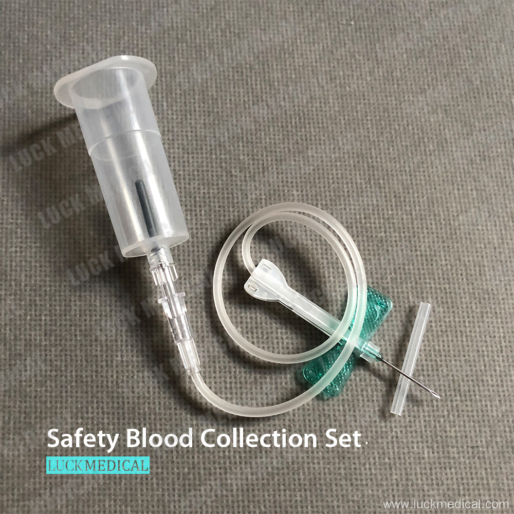 Safety Wing Needle for Blood Collection