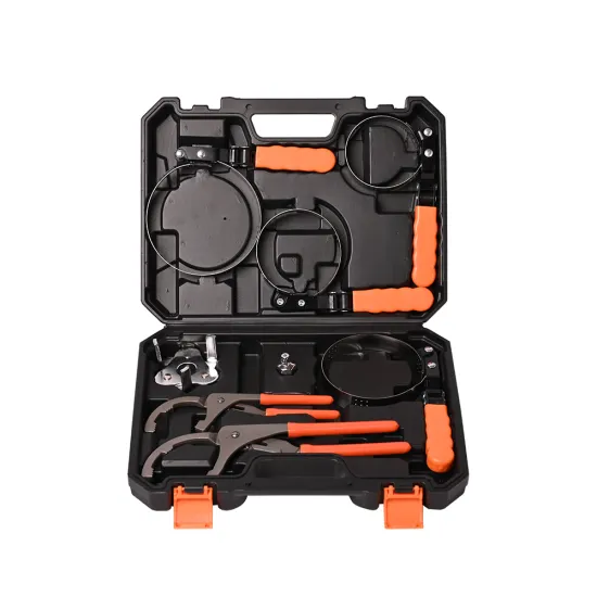 Hot Sale 8Pcs Swivel Filter Wrench Set with Soft Handle for Cars and Trucks