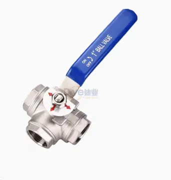 3 Way Ball Valve Handle Lever Type
