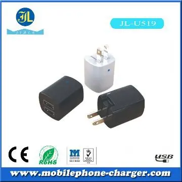 Micro USB  travel  charger with 5v, 1A output