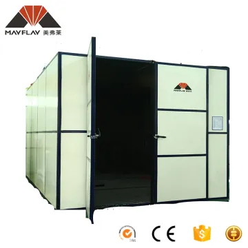Mayflay Manual Castings Air Sandblasting Booths Blast Cleaning Booth Sand Blasting Room