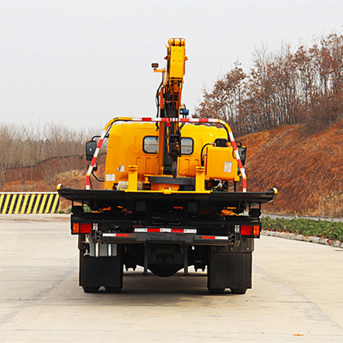 Sinotruk Flated Tow -Truck с 5 тонн кран