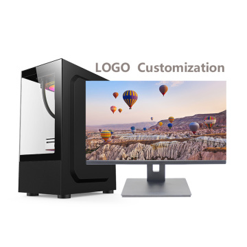 Black Ome PC Gaming Desktop Computer i7 호스트 컴퓨터 모두 하나