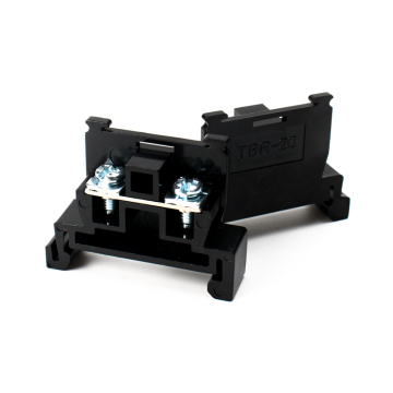 TBR-20 Black Screw DIN Rail Terminal Block - 20A 600V Terminal Combination (200pcs/box)