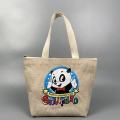 Custom Printed Jute Tote Shoulder Tote Bags